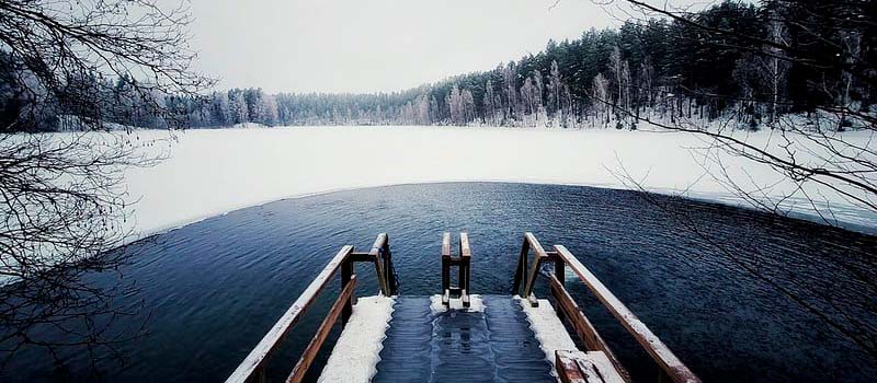 Ahvenisto rantasaunan avanto